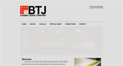 Desktop Screenshot of btjcabinetdoors.com